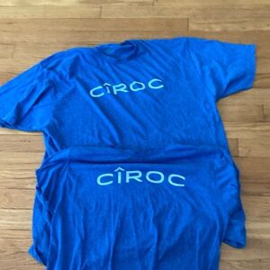 Blue tee shirts 2 for $20 size medium and size large